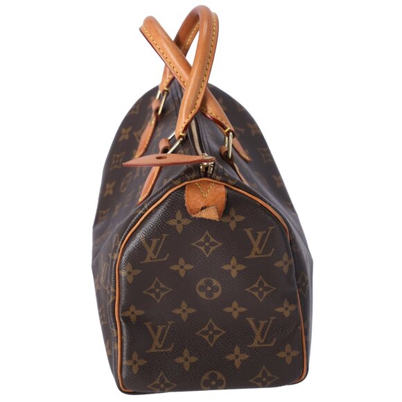 Louis Vuitton Speedy 25 Monogram Handbag M41109 Canvas - Picture 2 of 7